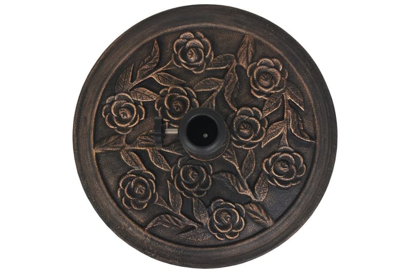 Parasollfot harpiks rund bronse 9 kg - Bronse - Hagemøbler - Solbeskyttelse - Parasoller - Parasollfot