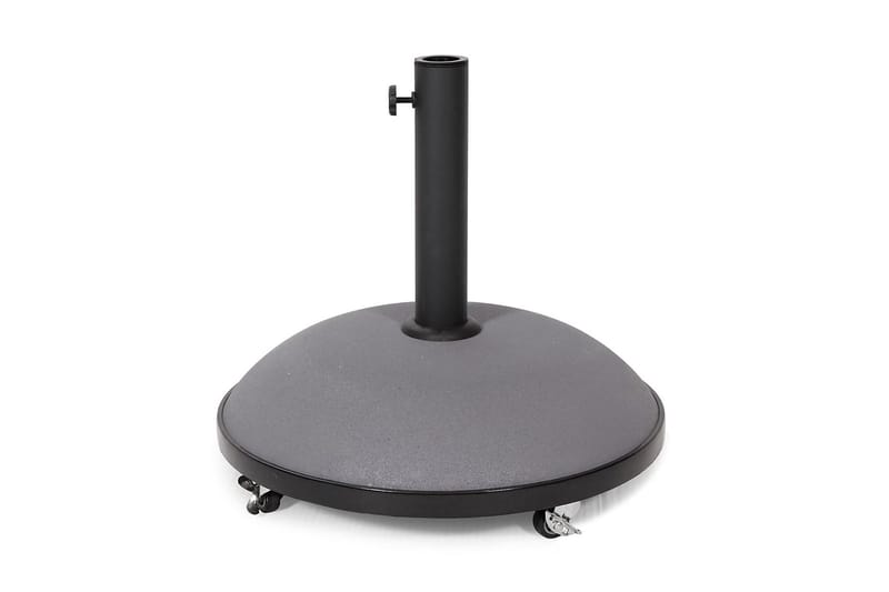 Parasollfot med Hjul 35 kg Betong Grå, Hillerstorp