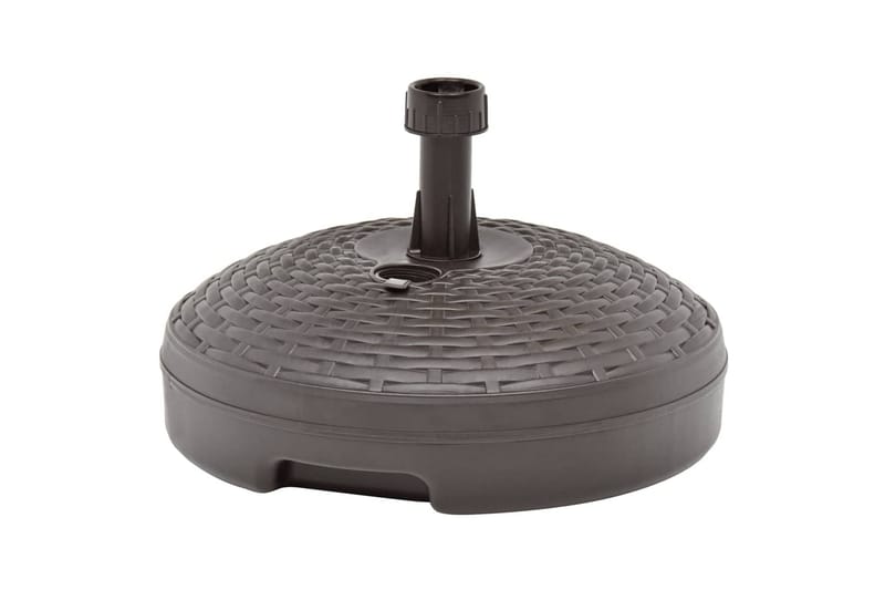 Parasollfot sand/vann 20 L brun plast - Hagemøbler - Solbeskyttelse - Parasoller - Parasollfot