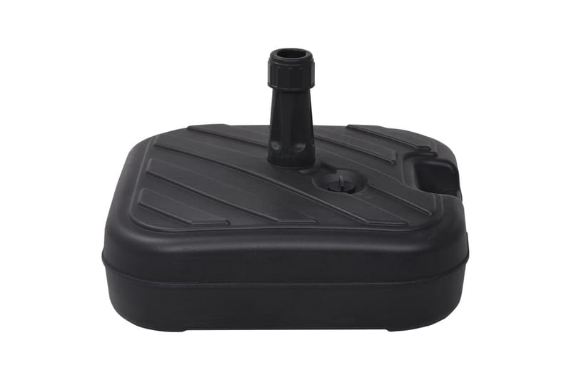 Parasollfot sand/vann 24 L svart - Hagemøbler - Solbeskyttelse - Parasoller - Parasollfot