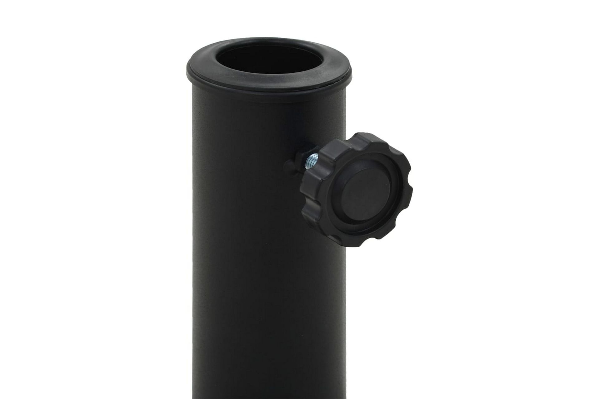 Parasollfot polyresin halvrund 9 kg svart - Hagemøbler - Solbeskyttelse - Parasoller - Parasollfot