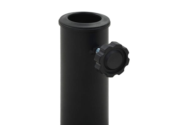 Parasollfot polyresin firkantet 8 kg svart - Hagemøbler - Solbeskyttelse - Parasoller - Parasollfot