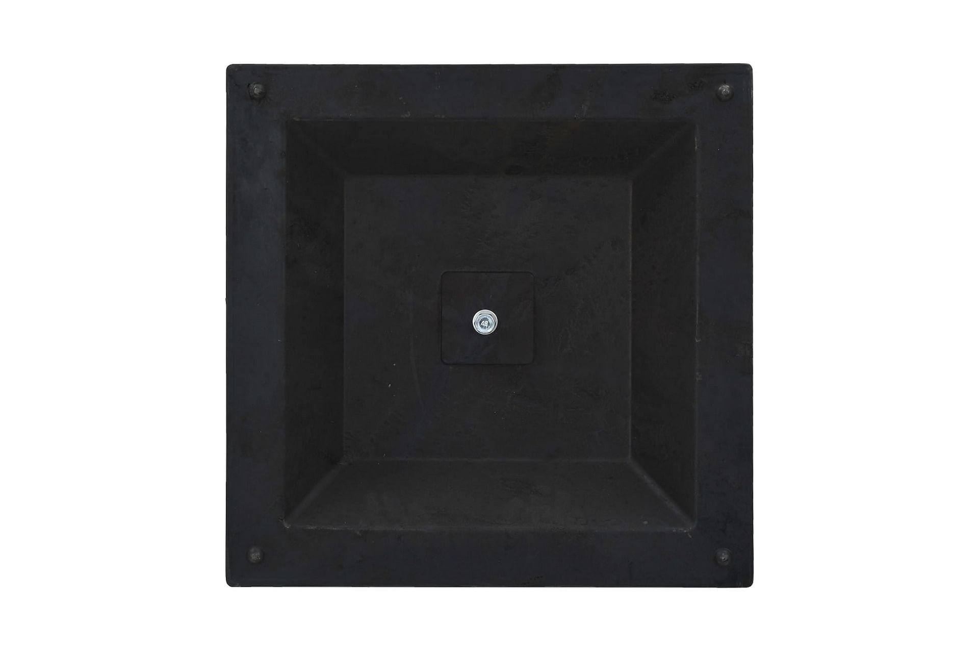 Parasollfot polyresin firkantet 12 kg bronse - Hagemøbler - Solbeskyttelse - Parasoller - Parasollfot