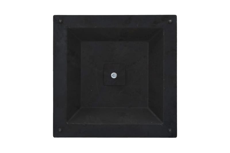 Parasollfot polyresin firkantet 12 kg bronse - Hagemøbler - Solbeskyttelse - Parasoller - Parasollfot