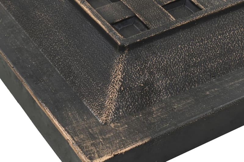 Parasollfot polyresin firkantet 12 kg bronse - Hagemøbler - Solbeskyttelse - Parasoller - Parasollfot