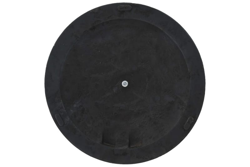 Parasollfot polyresin rund 19 kg svart - Hagemøbler - Solbeskyttelse - Parasoller - Parasollfot