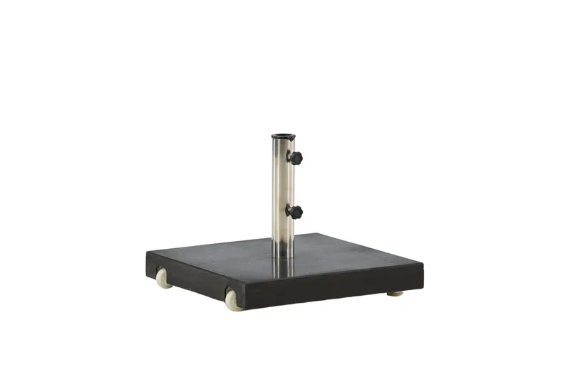 Stathera Parasollsten - Svart - Hagemøbler - Solbeskyttelse - Parasoller - Parasollfot