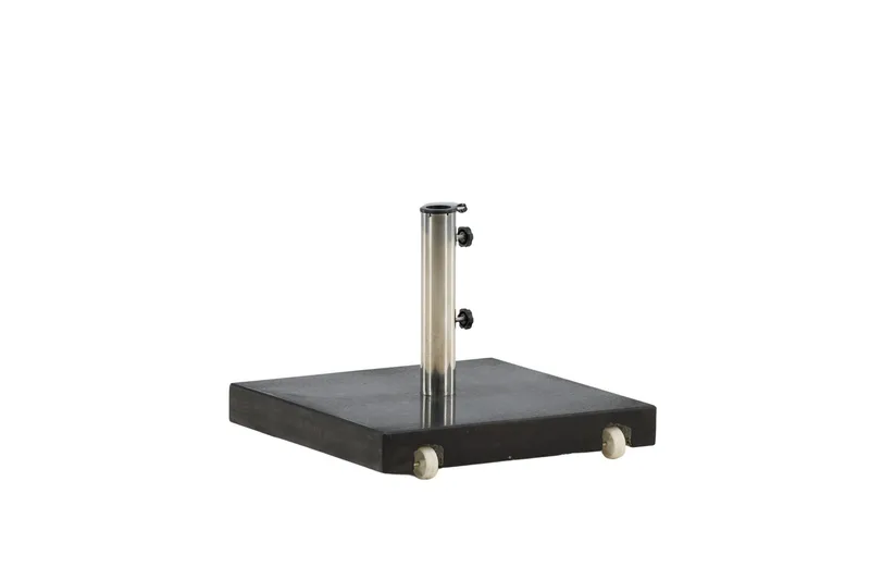 Stathera Parasollsten - Svart - Hagemøbler - Solbeskyttelse - Parasoller - Parasollfot