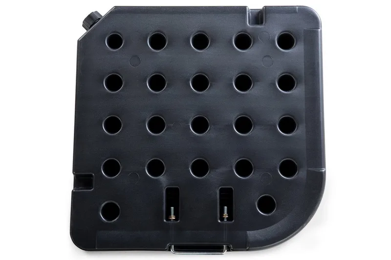 Sunny Parasollfotvekt 52 cm 4 Deler - Svart - Hagemøbler - Solbeskyttelse - Parasoller - Parasollfot