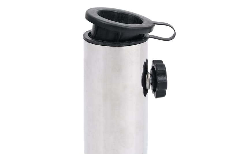 Parasollfot svart 40x28x4 cm granitt - Svart - Hagemøbler - Solbeskyttelse - Parasoller