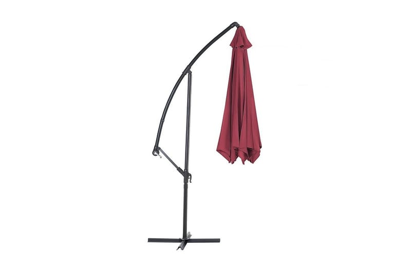 Ravenna Parasoll 240 cm - Rød - Hagemøbler - Solbeskyttelse - Parasoller - Hengeparasoll