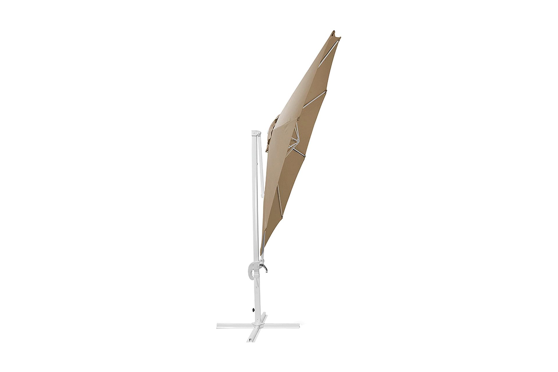 Savona Parasoll 240 cm - Beige - Hagemøbler - Solbeskyttelse - Parasoller