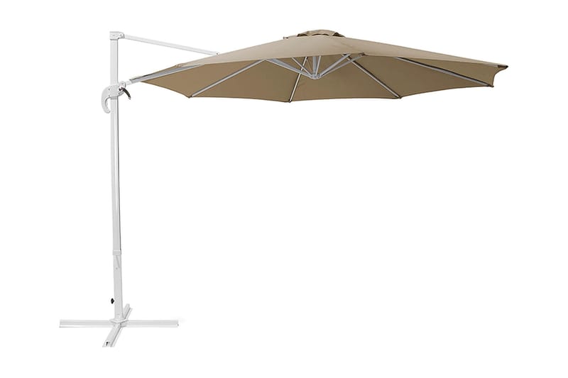 Savona Parasoll 240 cm - Beige - Hagemøbler - Solbeskyttelse - Parasoller