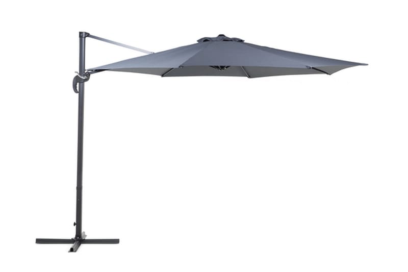 Savona Parasoll 241 cm - Grå - Hagemøbler - Solbeskyttelse - Parasoller
