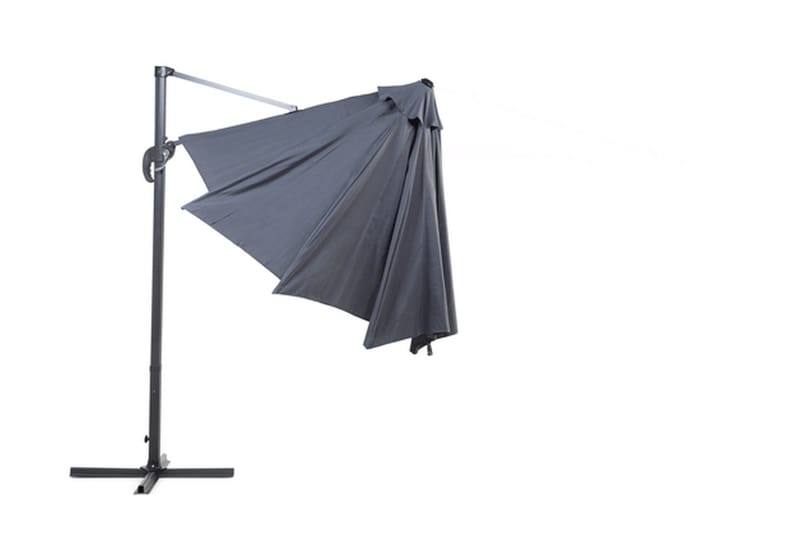 Savona Parasoll 241 cm - Grå - Hagemøbler - Solbeskyttelse - Parasoller