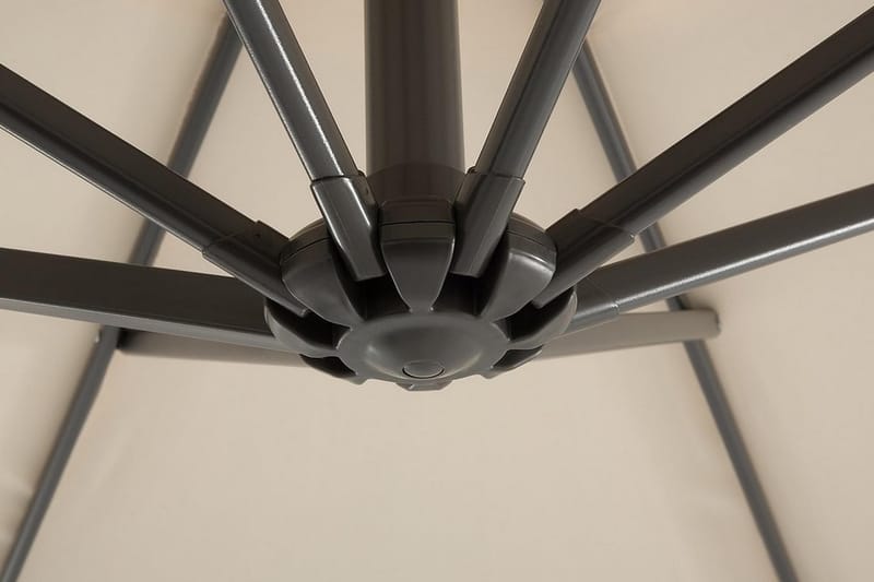 Savona Parasoll 240 cm - Beige - Hagemøbler - Solbeskyttelse - Parasoller - Hengeparasoll