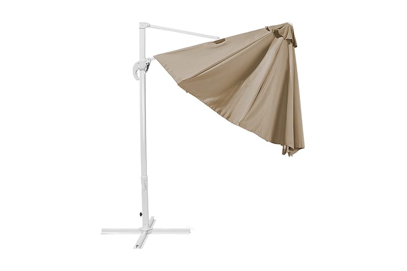 Savona Parasoll 240 cm - Beige - Hagemøbler - Solbeskyttelse - Parasoller - Hengeparasoll