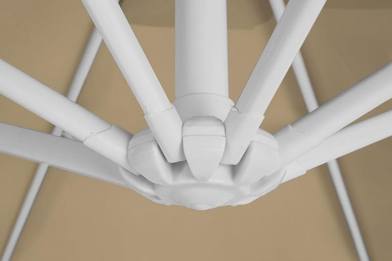 Savona Parasoll 240 cm - Beige - Hagemøbler - Solbeskyttelse - Parasoller - Hengeparasoll