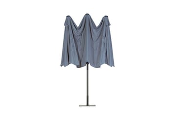 Sibilla Parasoll 247 cm - Grå - Hagemøbler - Solbeskyttelse - Parasoller