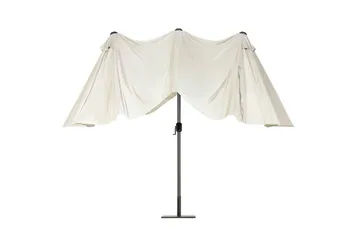 Sibilla Parasoll 247 cm - Beige - Hagemøbler - Solbeskyttelse - Parasoller - Balkongparasoll