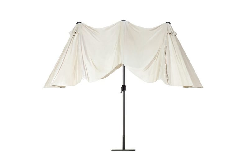 Sibilla Parasoll 247 cm - Beige - Hagemøbler - Solbeskyttelse - Parasoller - Balkongparasoll