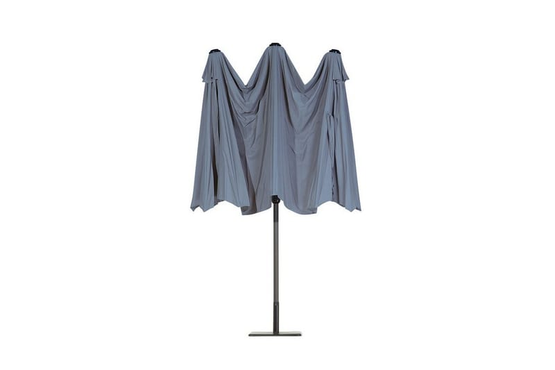 Sibilla Parasoll 247 cm - Grå - Hagemøbler - Solbeskyttelse - Parasoller - Balkongparasoll