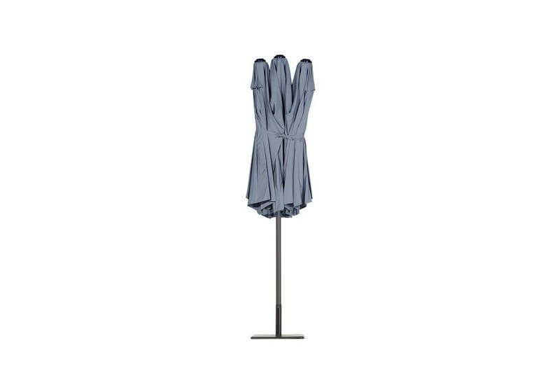 Sibilla Parasoll 247 cm - Grå - Hagemøbler - Solbeskyttelse - Parasoller - Balkongparasoll