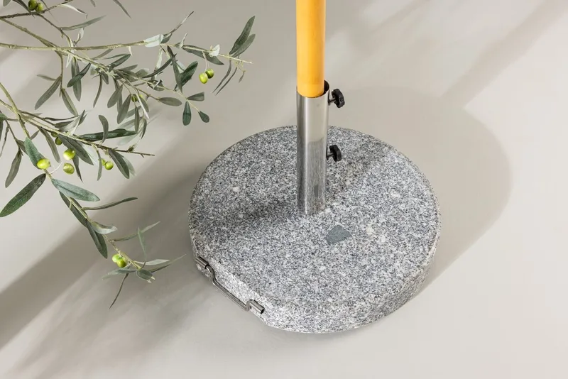 Stathera parasollfot utendørs, Grå