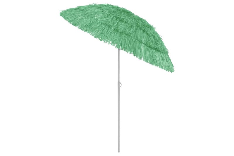 Strandparasoll grønn 180 cm - grønn - Hagemøbler - Solbeskyttelse - Parasoller