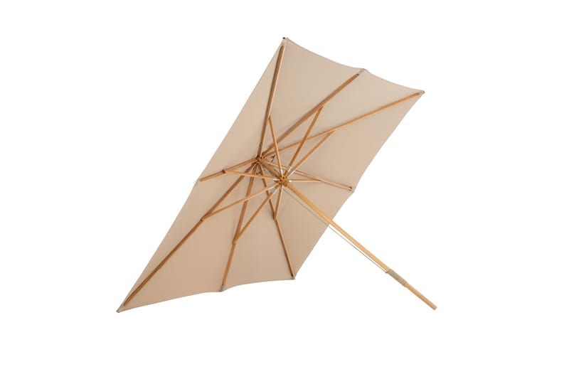 Naxos Parasoll - Brun - Hagemøbler - Solbeskyttelse - Parasoller - Strandparasoll