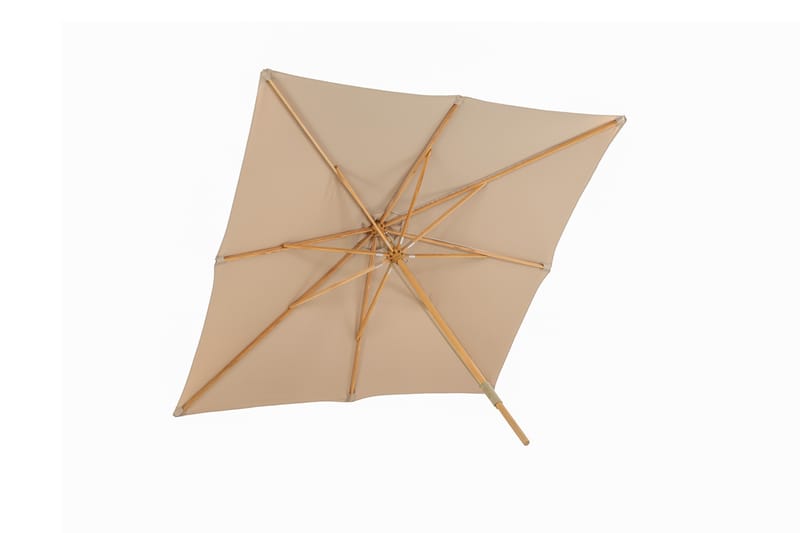 Naxos Parasoll - Brun - Hagemøbler - Solbeskyttelse - Parasoller - Strandparasoll