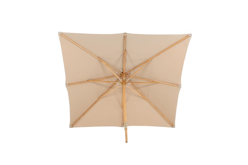 Naxos Parasoll - Brun - Hagemøbler - Solbeskyttelse - Parasoller - Strandparasoll