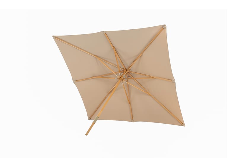 Naxos Parasoll - Brun - Hagemøbler - Solbeskyttelse - Parasoller - Strandparasoll