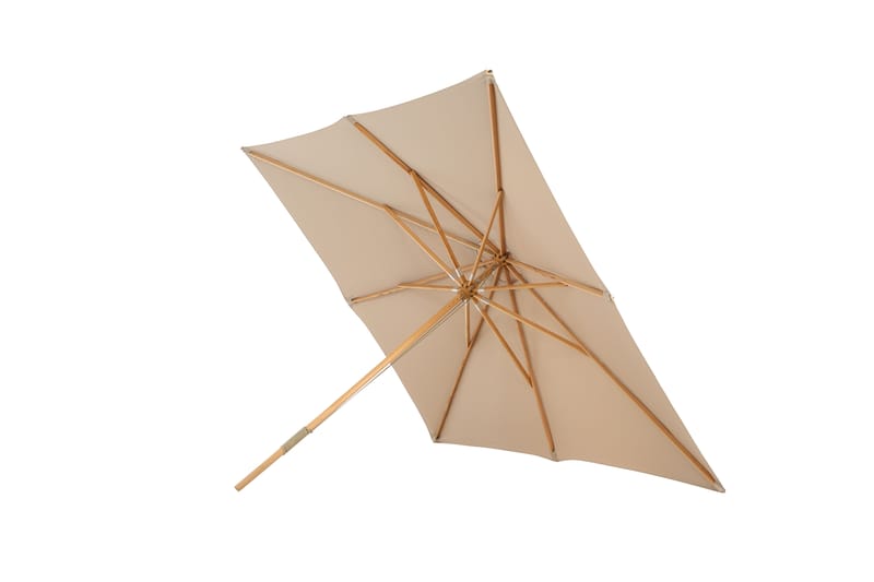 Naxos Parasoll - Brun - Hagemøbler - Solbeskyttelse - Parasoller - Strandparasoll