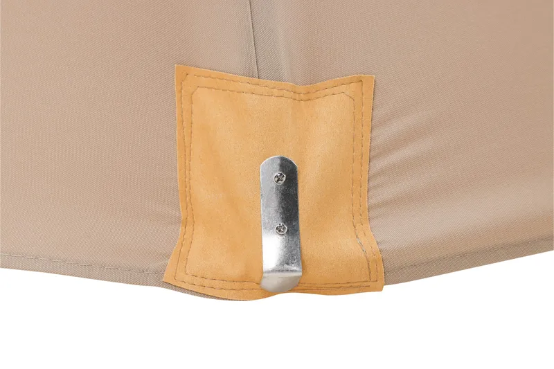 Naxos Parasoll - Brun - Hagemøbler - Solbeskyttelse - Parasoller - Strandparasoll