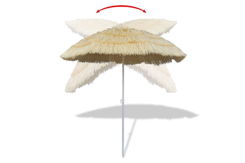 Strandparasoll Hawaii-stil - Hagemøbler - Solbeskyttelse - Parasoller - Strandparasoll