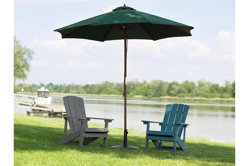 Tuscany Ii Parasoll 254 cm - Grønn - Hagemøbler - Solbeskyttelse - Parasoller