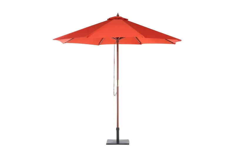 Tuscany Ii Parasoll 254 cm, Rød