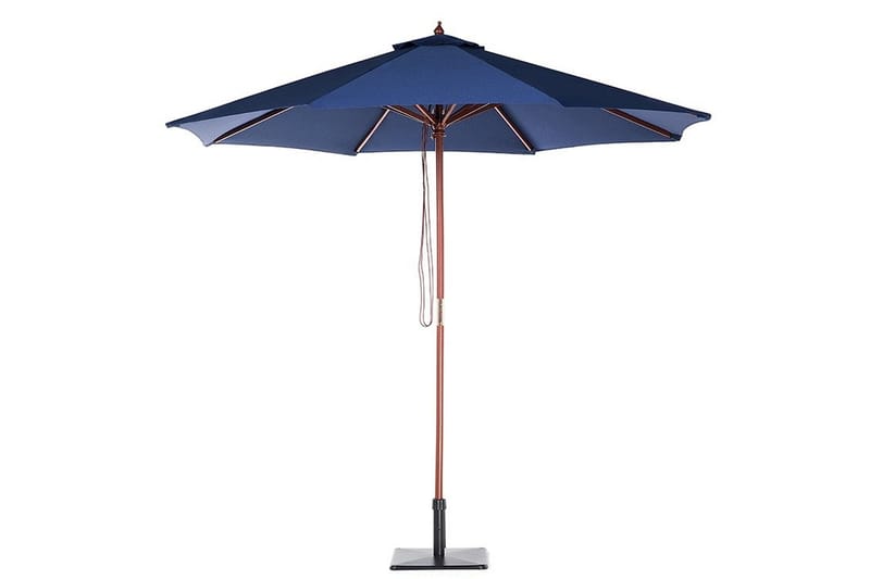 Tuscany Ii Parasoll 254 cm - Blå - Hagemøbler - Solbeskyttelse - Parasoller - Balkongparasoll