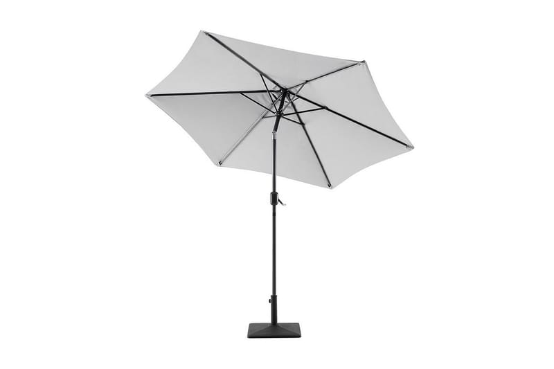 Varese Ii Parasoll 230 cm - Lysegrå - Hagemøbler - Solbeskyttelse - Parasoller