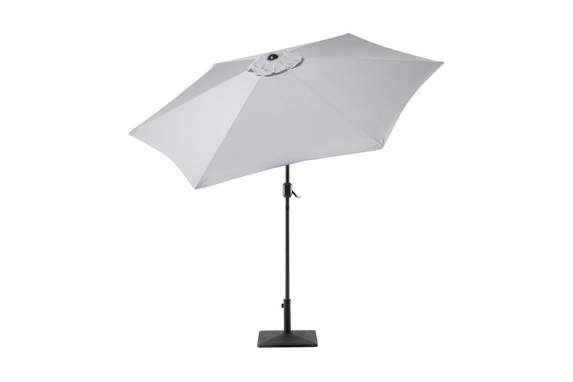 Varese Ii Parasoll 230 cm - Lysegrå - Hagemøbler - Solbeskyttelse - Parasoller