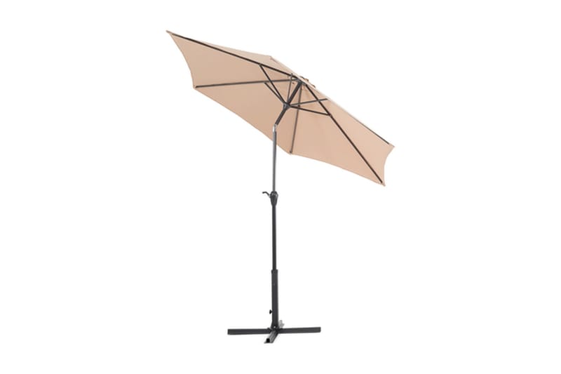 Varese Parasoll 230 cm - Beige - Hagemøbler - Solbeskyttelse - Parasoller