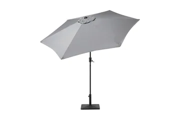 Varese Parasoll 230 cm - Grå - Hagemøbler - Solbeskyttelse - Parasoller - Balkongparasoll