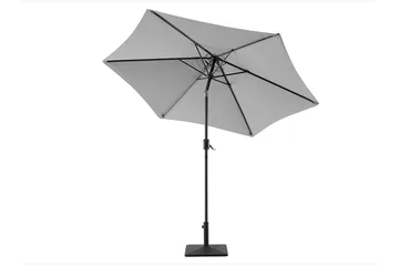 Varese Parasoll 230 cm - Grå - Hagemøbler - Solbeskyttelse - Parasoller - Balkongparasoll