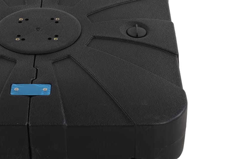 Vienna Parasollfot 3x3 m - Svart - Hagemøbler - Solbeskyttelse - Parasoller - Parasollfot