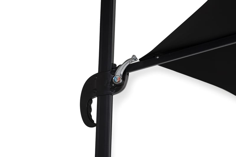 Vienna Parasoll 3 m - Svart - Hagemøbler - Solbeskyttelse - Parasoller - Hengeparasoll