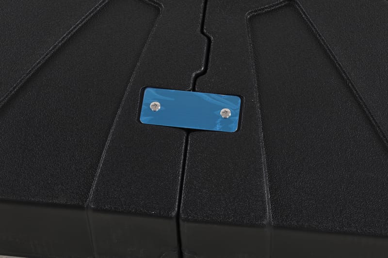 Vienna Parasollfot 3x3 m - Svart - Hagemøbler - Solbeskyttelse - Parasoller - Parasollfot