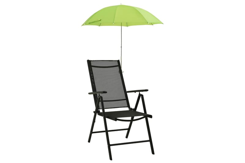 Parasoller til campingstol 2 stk grønn 105 cm - Parasoller