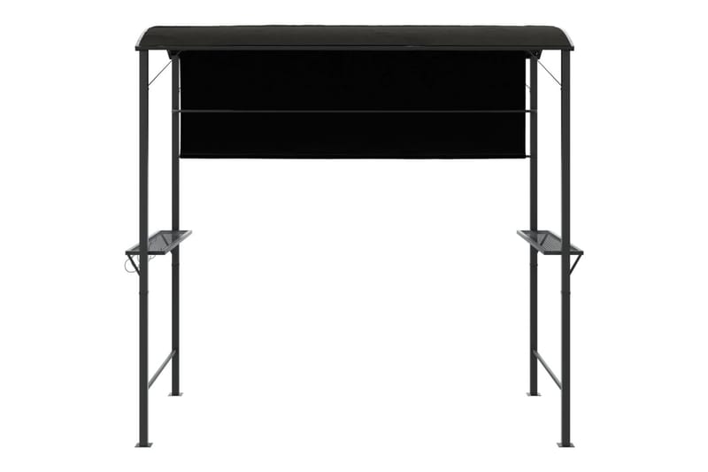 beBasic Paviljong med tak 220x110x200 cm antrasitt - AntrasittgrÃ¥ - Hagemøbler - Solbeskyttelse - Paviljonger - Komplett paviljong