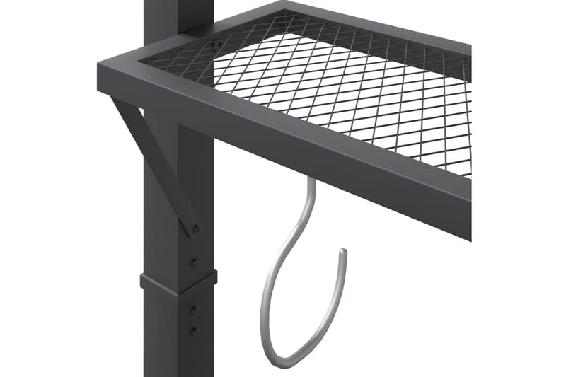beBasic Paviljong med tak 220x110x200 cm kremhvit - Krem - Hagemøbler - Solbeskyttelse - Paviljonger - Komplett paviljong